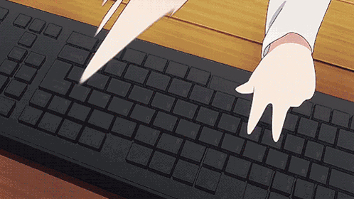 Digitando GIF
