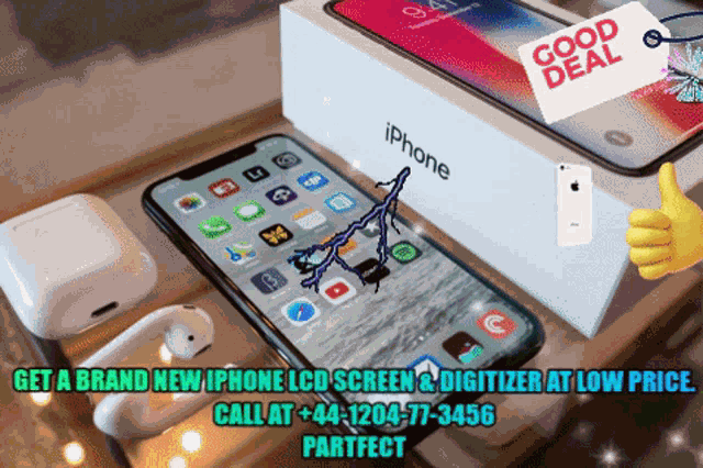 Digitiser Iphone Iphone Screen Replacement Kit GIF