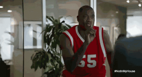 Dikembe Mutombo Finger Wag GIF