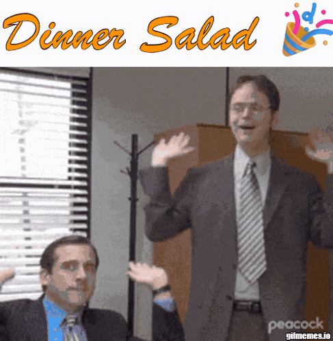 Dinner Salad GIF
