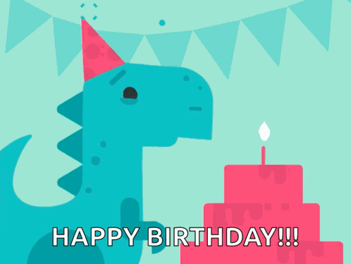 Dinosaur Blow GIF