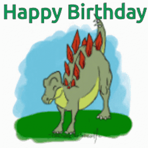Dinosaur Stegosaurus GIF