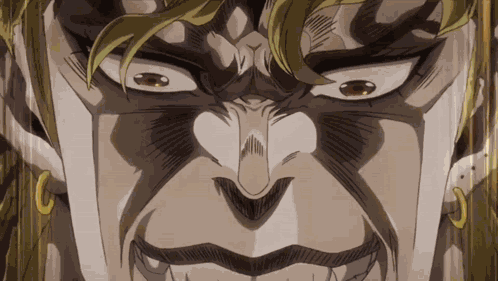 Dio Brando Vs Jotaro Kujo The World Vs Star Platinum GIF