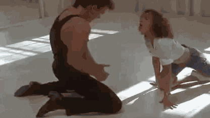 Dirty Dancing Patrick Swayze GIF