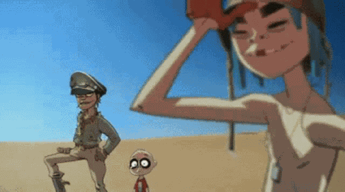 Dirty Harry Gorillaz GIF
