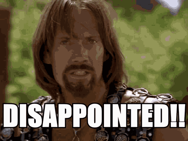 Disappointed Hercules GIF