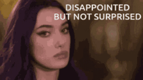 Disappointed Not GIF