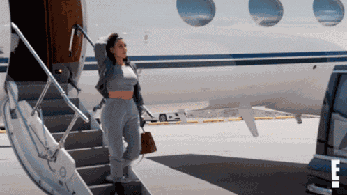 Disembark Private Jet GIF