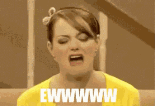Disgusted Gross GIF