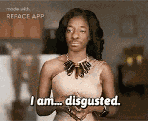 Disgusted Gross GIF