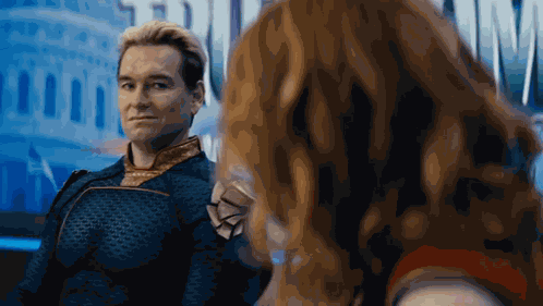 Disgusted Homelander GIF