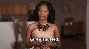 Disgusted I Am Disgusted GIF