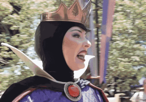Disney Evil Queen Ew Look GIF