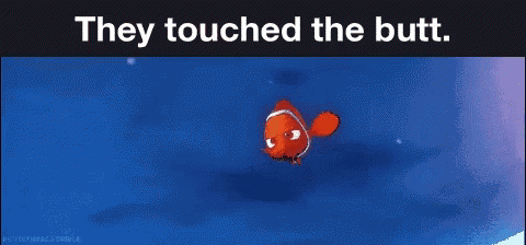Disney They Touched The Butt GIF