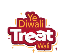 Diwali Treat Yo Self Sticker