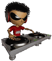 Dj Dj Deck Sticker