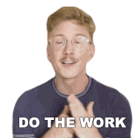 Do The Work Tyler Oakley Sticker