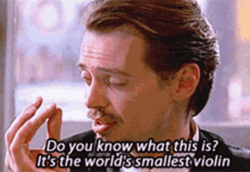 Do You Know What This Is Worlds Smallest Violin GIF