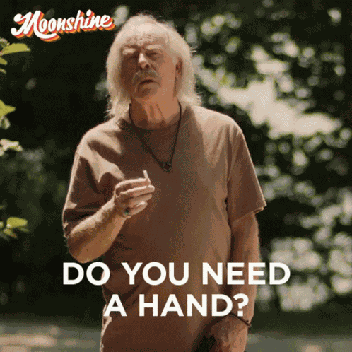 Do You Need A Hand Peter Macneill GIF