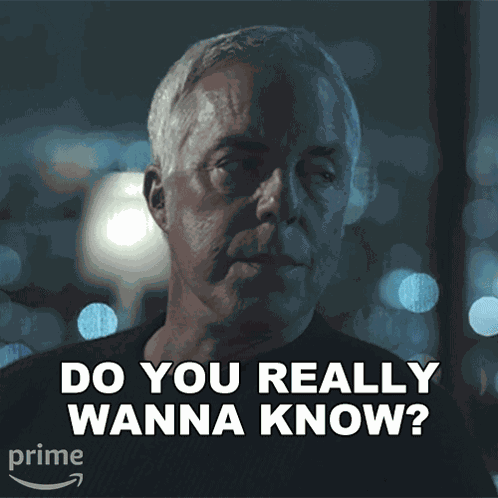 Do You Really Wanna Know Harry Bosch GIF