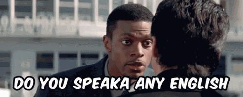 Do You Speaka Any English Speaka GIF