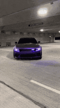Dodge Charger Pruple GIF