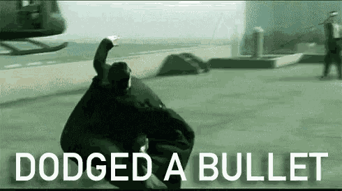 Dodged A Bullet Matrix GIF