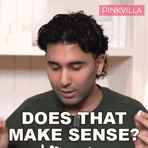 Does That Make Sense Orry GIF