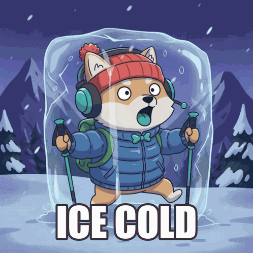 Dog Snow GIF