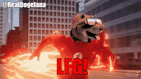 Dogelana Solana GIF