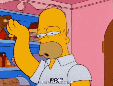 Doh Homer Simpson GIF