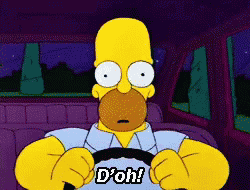 Doh Homer GIF