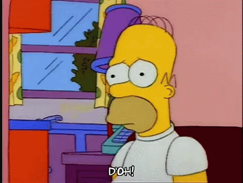 Doh Homer GIF