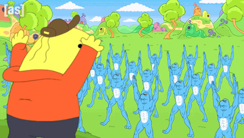 Doing Jumping Jacks Charlie GIF