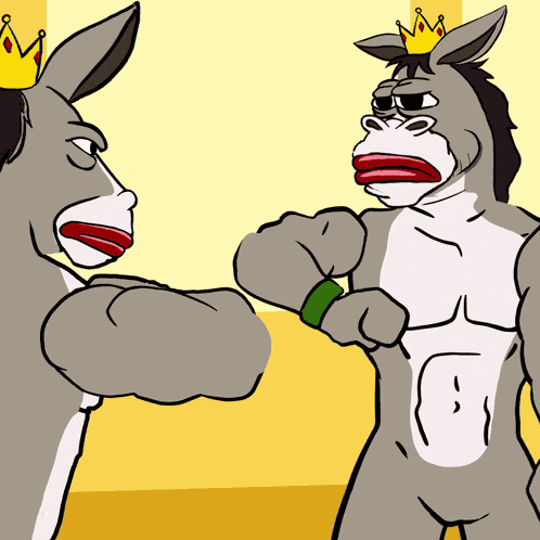 Doky Donkey Army GIF
