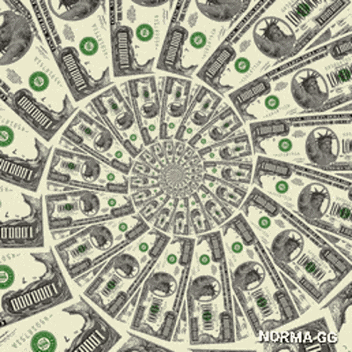 Dolares Giratorios GIF
