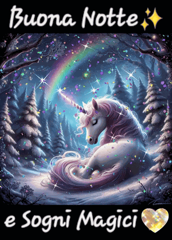 Dolce Notte Buonanotte Sogni D'Oro GIF