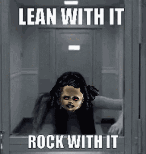 Dolface Horror GIF