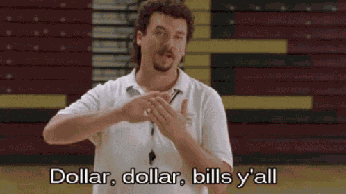 Dollar Dollar Bills Yall GIF
