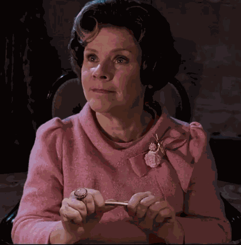 Dolores Jane Umbridge Harry Potter GIF