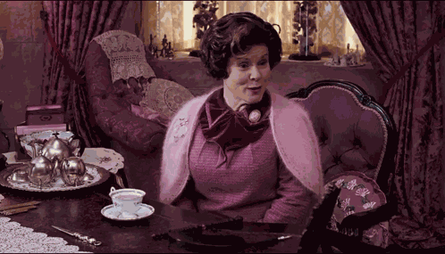 Dolores Jane Umbridge Harry Potter GIF