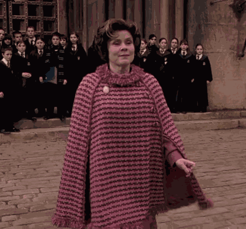 Dolores Jane Umbridge Walking GIF