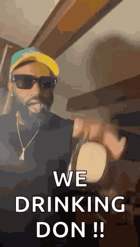 Don Julio Drinking GIF