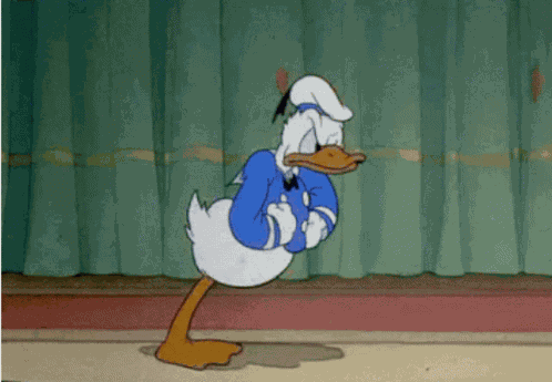 Donald Duck Evil GIF