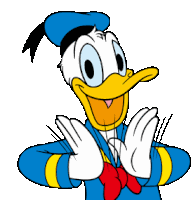 Donald Duck Sticker
