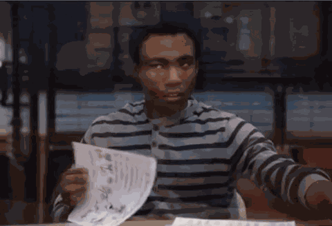 Donald Glover Community GIF