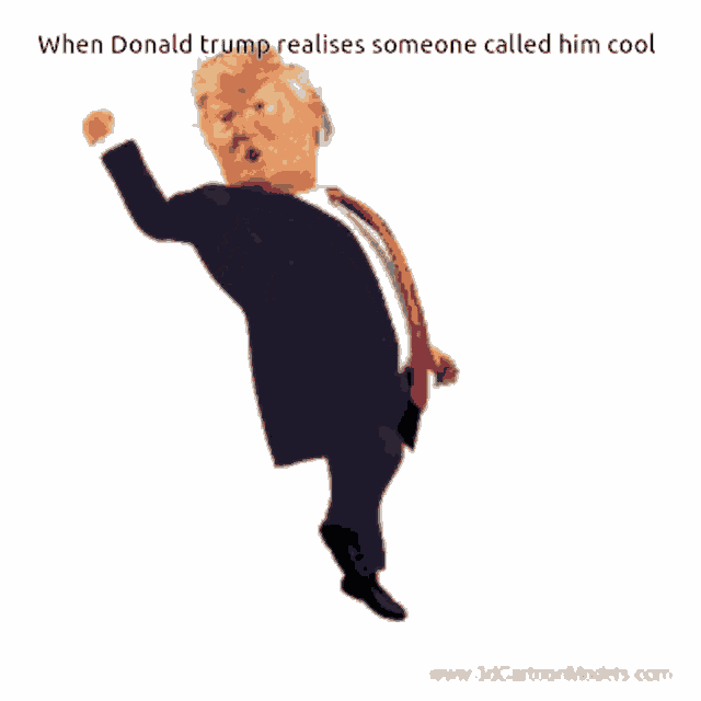 Donald Trump Called Him Cool GIF