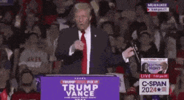 Donald Trump Mic GIF