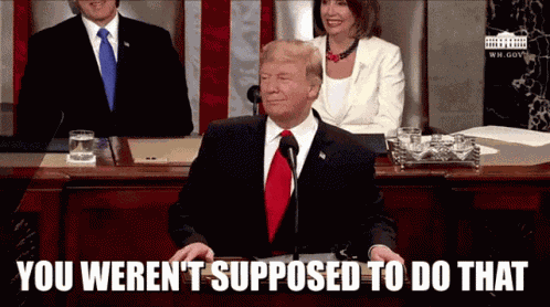 Donald Trump State Of The Union GIF