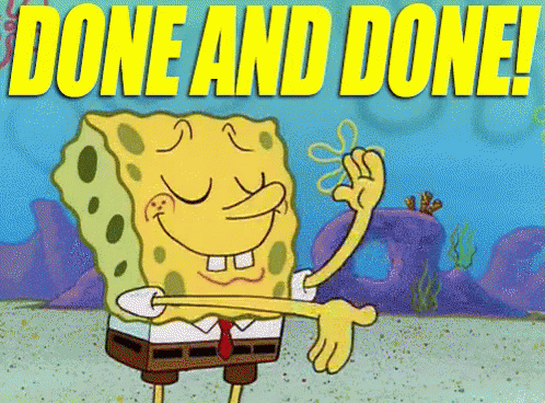 Done And Done GIF